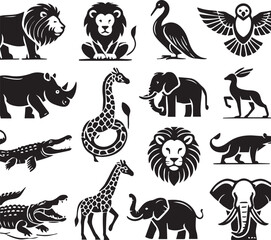 set of animals