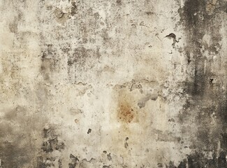 Obraz premium Aged and weathered wall texture with peeling paint and dark grunge spots