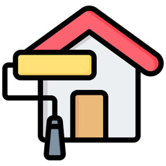 Renovation Outline Color Icon