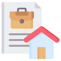 Property Portfolio Flat Icon