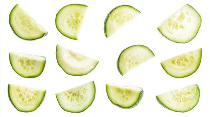 Fresh Cucumber Slices - Healthy and Refreshing Food Choice