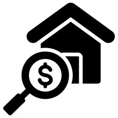 Valuation Glyph Icon