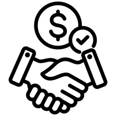 Closing Costs Outline Icon