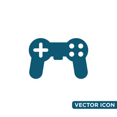 Simple Joy Stick Icon Design Template 