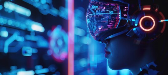 Futuristic Innovation: Virtual Reality and Digital Communication Conceptual Design