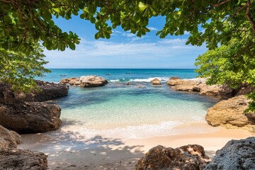 A famous place for tourists and travel enthusiasts in Krabi and Phuket, Thailand, perfect for summer holiday vacations