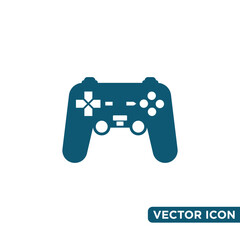Simple Joy Stick Icon Design Template 