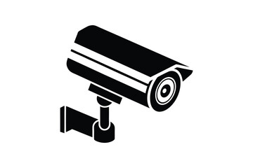 CCTV camera icon with Transparent Background Clipart Illustration and Monitoring 