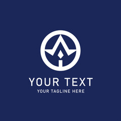 Creative and Elegant Minimalist Logo Design Vector for any Brand Business Company