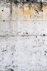 Fototapeta premium Textured Weathered Concrete Wall with Natural Moss and Stains Capturing Urban Decay : Generative AI