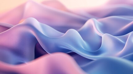 Obraz premium soft blurred background with flowing shades of blue and purple, high detail, calming and serene, elegant and futuristic, artistic and dynamic design