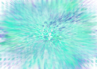 Fototapeta premium An abstract transparent iridescent color blur design element.