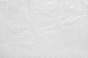 White bubble wrap packing texture