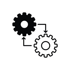 Management vector icon