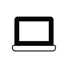 Laptop vector icon