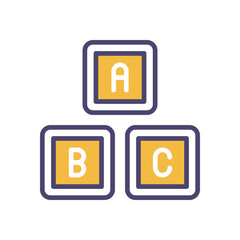 Traning icon education vector