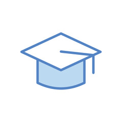 Graduation Cap icon education vector
