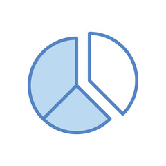 Diagram icon education vector