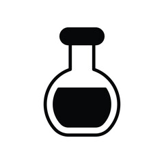 Chemistry icon education vector
