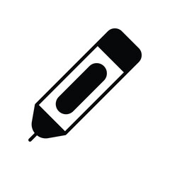 Pencil icon education vector