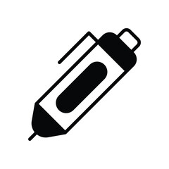Pen icon education vector