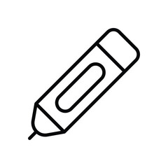 Pencil icon education vector