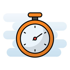 Stopwatch vector icon
