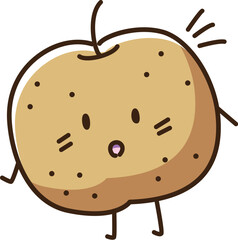 梨　キャラクター　ゆるかわ