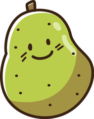 洋梨　キャラクター　ゆるかわ