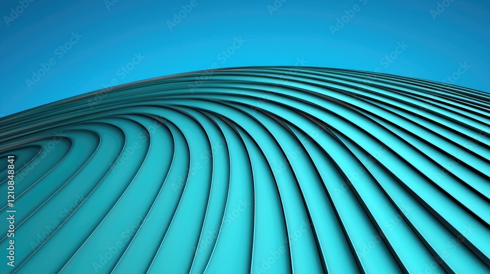 Poster abstract wave patterns digital art creation modern graphic design minimalist environment aerial view