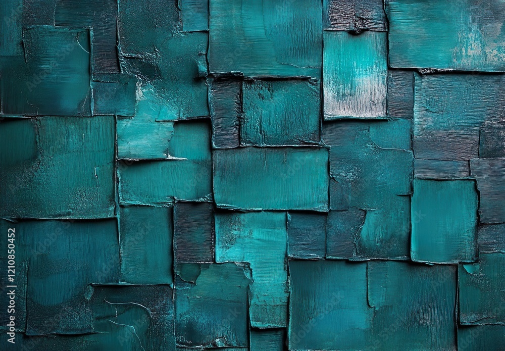 Poster petrol colored abstract texture background with texture