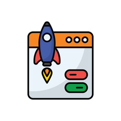 Website vector icon