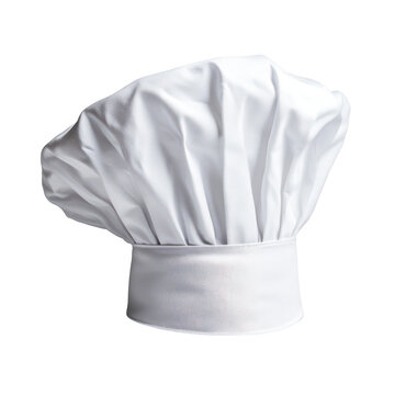 Chefs hat on white or transparent background