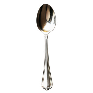 Spoon on white or transparent background