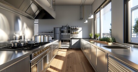 Fototapeta premium Modern Kitchen Design