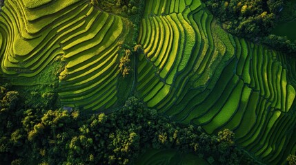Beautiful spiral garden design showcases vibrant autumn foliage in peaceful natural setting