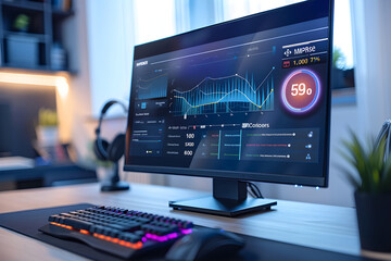 Demonstration of High-Speed 600 MB Internet Connection via Speed Test Results