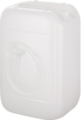 Open White Plastic Container