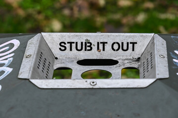 Stub it out, London, United Kingdom, 29 January 2025
