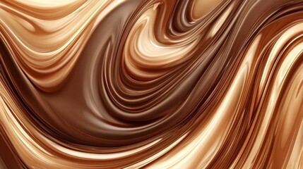 melting chocolate texture, Brown and glossy