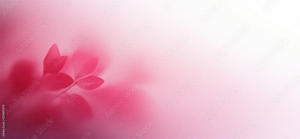 Poster pink and white gradient background soft textured noise calm design