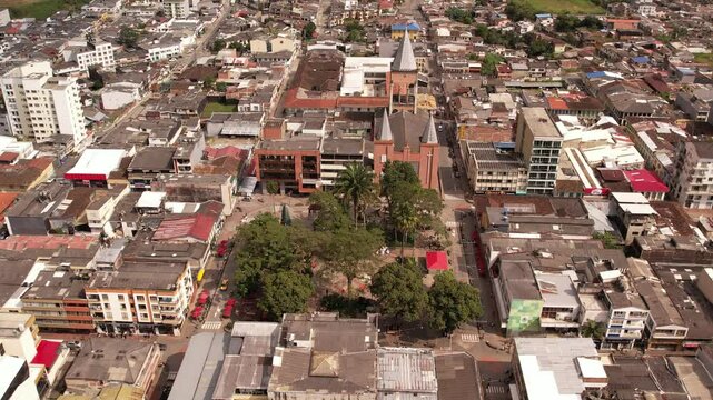 tomas aereas de pueblos del quindio