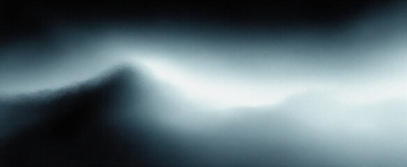 Fototapeta premium Monochromatic Gradient Minimalist Abstract Artwork in Black Gray and White with Textured Background