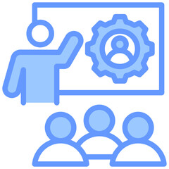 Training Blue Icon