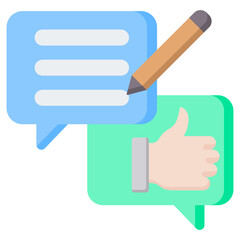 Feedback Flat Icon