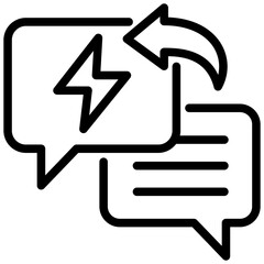 Response Outline Icon