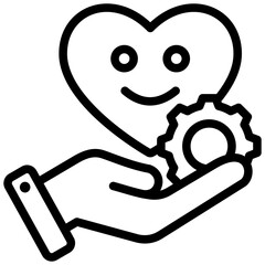 Courtesy Outline Icon