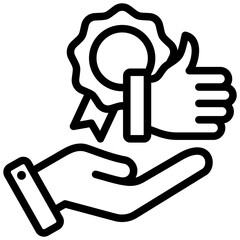 Quality Outline Icon