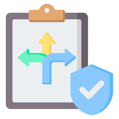 Flexibility Policy Flat Icon