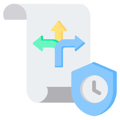 Flexible Term Flat Icon